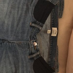 J crew maternity slim broken in boyfriend jeans
